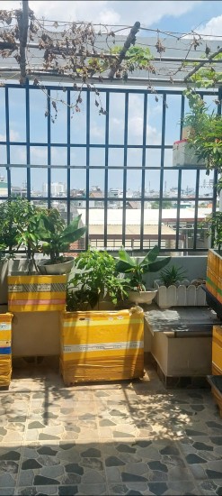 NHÀ 6 TẦNG 486M2 XE HƠI ĐỔ CỬA, THANG MÁY - Ở NGAY - GẦN CHỢ AN NHƠN- GÒ VẤP LH:0707745769.