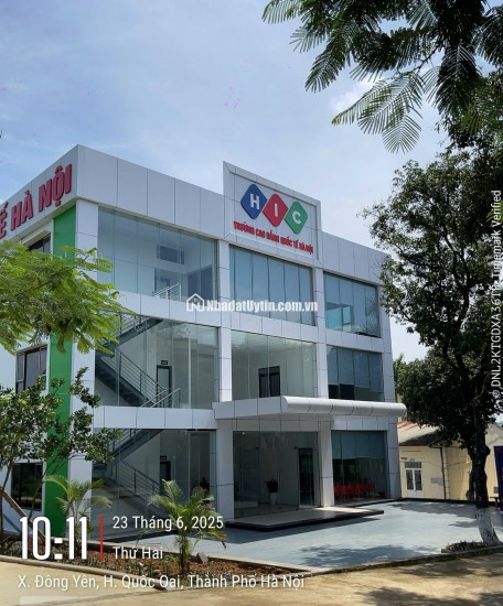 Bán mảnh đất( 8x15 )120m2 full thổ cư. xã Phú Cát Hà Nội,Cách ql21 150m, cạnh trường đại học công nghệ