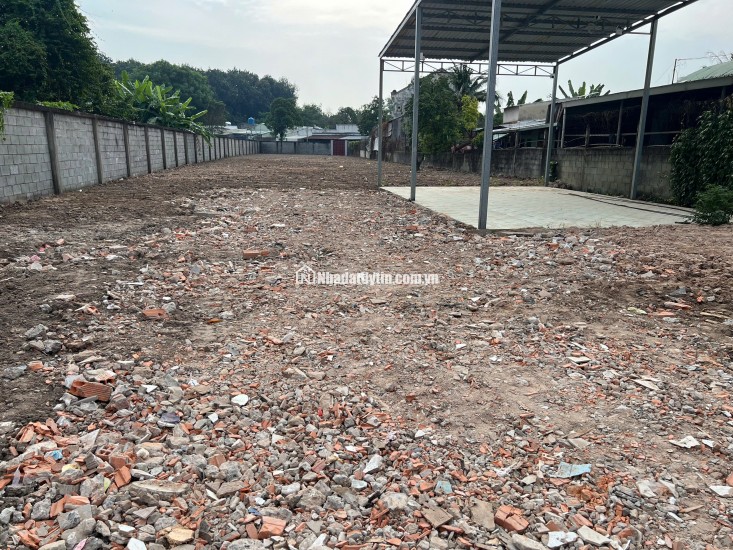 BÁN ĐẤT MT ĐƯỜNG BẦU GIÃ, CỦ CHI - DT 1.529,4M2 - SHR - 17TR/M2. LH:0988333006.