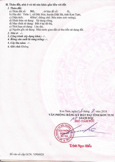 Đất vàng Đăk Mar, Kon Tum - Cơ hội đầu tư sinh lời không tưởng! 