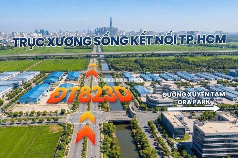 ĐẤT NỀN SỔ HỒNG RIÊNG LIỀN KỀ VINHOMES HÓC MÔN | GIÁ CHỈ 18TR/M²
