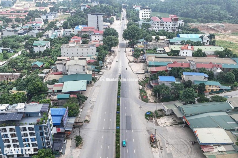 đất thạch thất 100m2 full thổ cư 18tr.m2