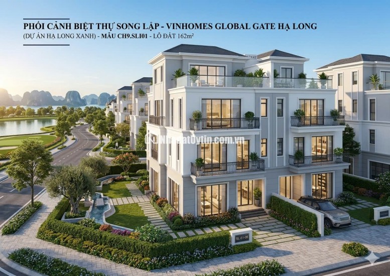 Liền kề 4 tầng - sở hữu lâu dài trong quần thể đại tiện ích Vinhomes Global Gate Hạ Long - chỉ 7x tỷ