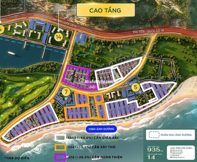 Liền kề 4 tầng - sở hữu lâu dài trong quần thể đại tiện ích Vinhomes Global Gate Hạ Long - chỉ 7x tỷ