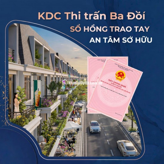 CHỈ TỪ 370TR SỞ HỮU ĐẤT FULL THỔ CƯ BA HÀNG ĐỒI – SỔ RIÊNG – GẦN KCN – DÒNG TIỀN TỐT