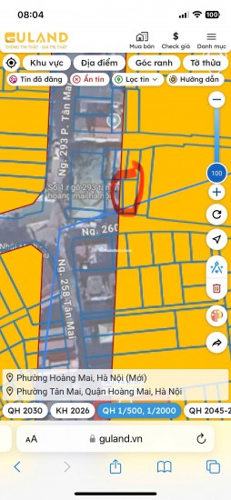 BÁN NHÀ TẠI 1B NGÕ 260 TÂN MAI, HOÀNG MAI, HÀ NỘI 27M2 SỔ ĐỎ CHỈ 7,65 TỶ. LH:0912183237.