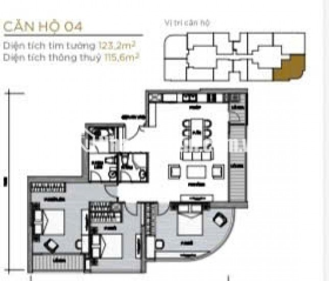 BÁN CHCC VINHOMES GOLDEN RIVER PHƯỜNG SÀI GÒN, 121M2 (3PN) CHỈ 28 TỶ. LH:0906322053 – 0907478048.