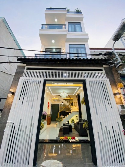 6,350 TỶ CÓ NHÀ MỚI FULL NỘI THẤT HUỲNH TẤN PHÁT, NHÀ BÈ (4X13) 3 TẦNG - 5PN - SỔ HỒNG RIÊNG