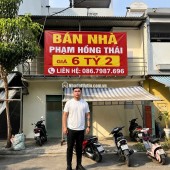 CHỈ 6,2 TỶ – CƠ HỘI DUY NHẤT TẠI PHẠM HỒNG THÁI