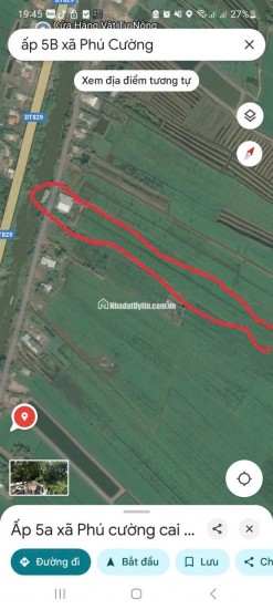 BÁN ĐẤT TÂN THẠNH, LONG AN – TDT 44000 M2 – SHR - 15 TỶ. LH:0989327777 - MR.QUỐC