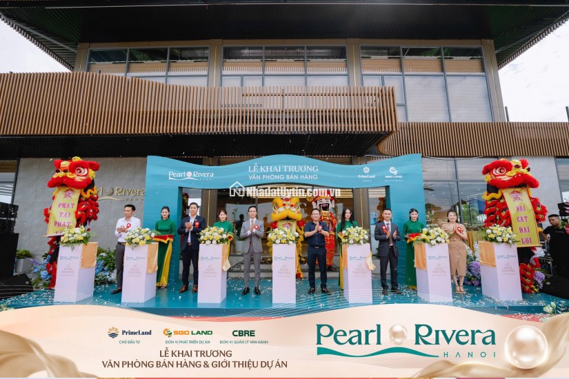  CBRE CHÍNH THỨC ĐỒNG HÀNH: BẢO CHỨNG CHUẨN SỐNG QUỐC TẾ TẠI PEARL RIVERA HÀ NỘI 