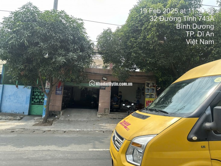BÁN ĐẤT DĨ AN HCM, DT640M2, CÓ SẴN NHÀ, PHÒNG TRỌ VÀ KIOT, SỔ ĐỎ 70TR/M2. LH:0909808620 HOẶC 0888883358