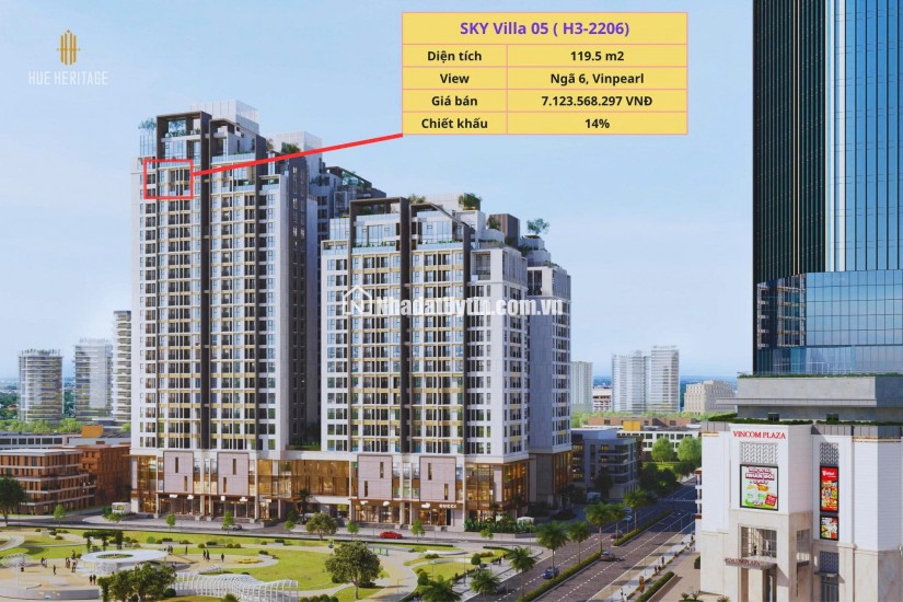 Huế Heritage - Căn Hộ Cao Cấp Nhất TP Huế