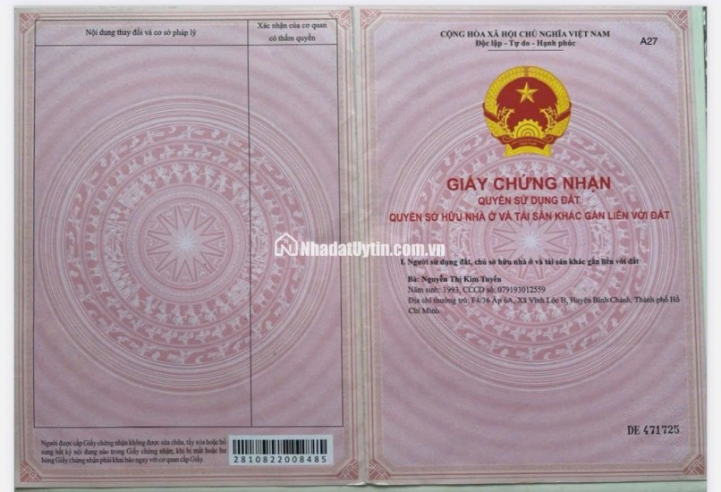 Đất Chính Chủ Cạnh Công Viên TT Cần Đước- giá chỉ 650tr