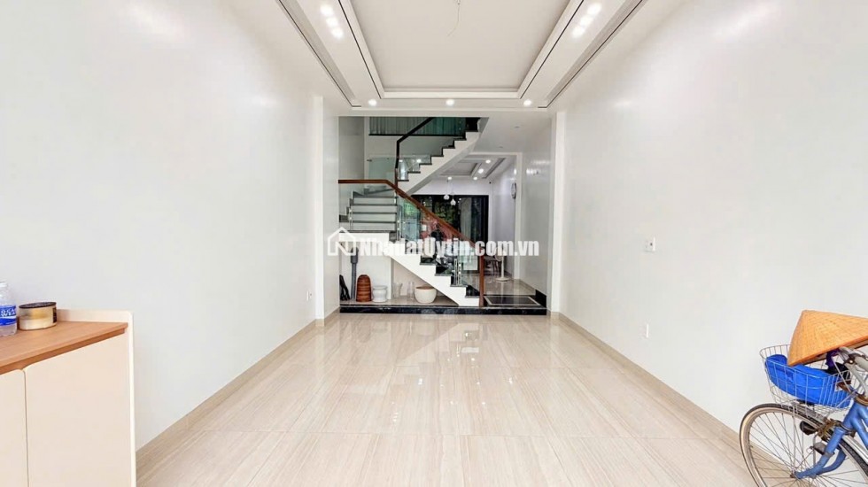 Nhà tái định cư 4 tầng xây mới, đường xá đồng bộ không khí trong lành