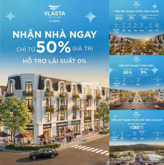 Suất ngoại giao giá tốt tại Dự Án Vlasta Thuỷ Nguyên Hải Phòng