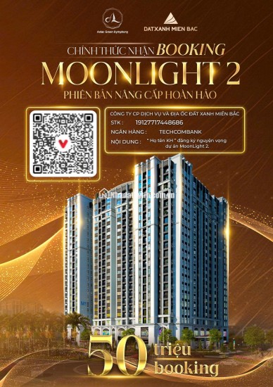  ĐỪNG ĐỢI ĐẾN NGÀY MỞ BÁN MỚI BẮT ĐẦU ĐI TÌM CĂN ĐẸP TẠI MOONLIGHT 2