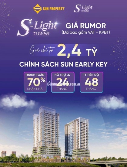S-Light Tower Sun Group Đà Nẵng | Booking sớm – Ưu đãi Early Bird 3%