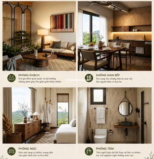 BÁN GẤP VILLAS CHUẨN NGHĨ DƯỠNG GẦN HỒ NGỌC BẢO LỘC - CHỈ CẦN THANH TOÁN TRƯỚC 660 TRIỆU NHẬN NGAY CHÌA KHÓA