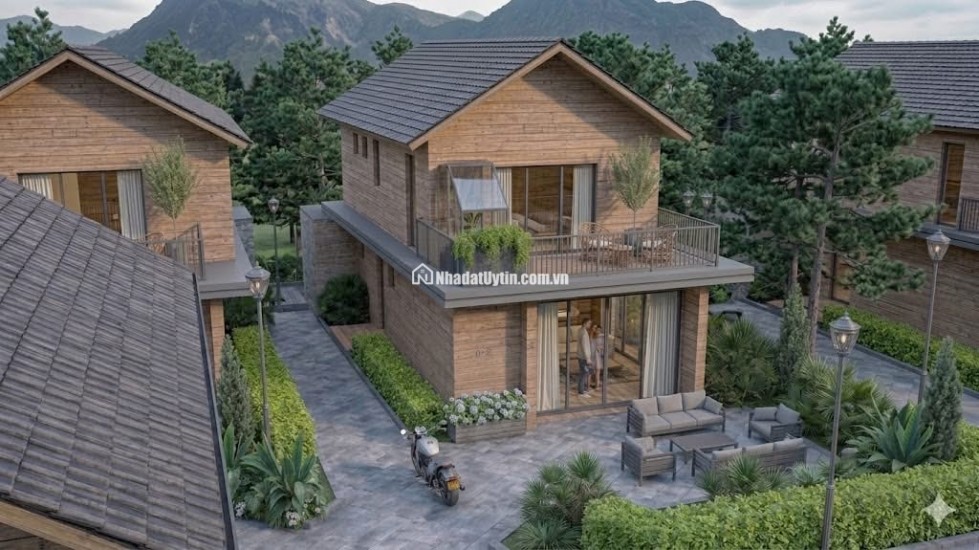 BÁN VILLAS CHUẨN NGHĨ DƯỠNG FULL NỘI THẤT CHỈ 3 TỈ GẦN HỒ NGỌC BẢO LỘC