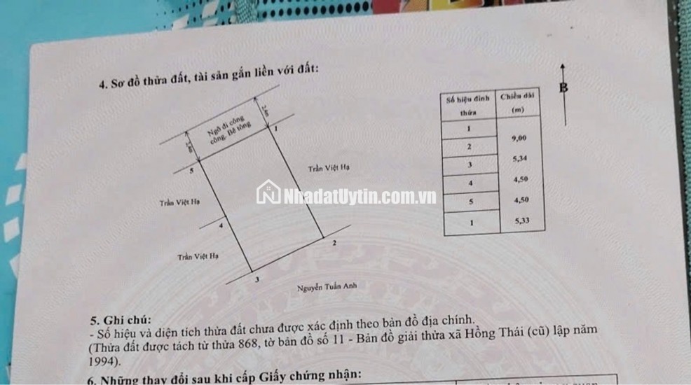ĐĂNG BÁN CĂN BỐN TẦNG ĐẸP TT. AN DƯƠNG - HẢI PHỎNG