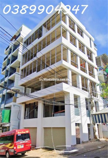 Toà căn hộ 7 tầng bên hông chung cư Vĩnh Phước, sát đường 2/4: 50m. Giá: 20 tỷ