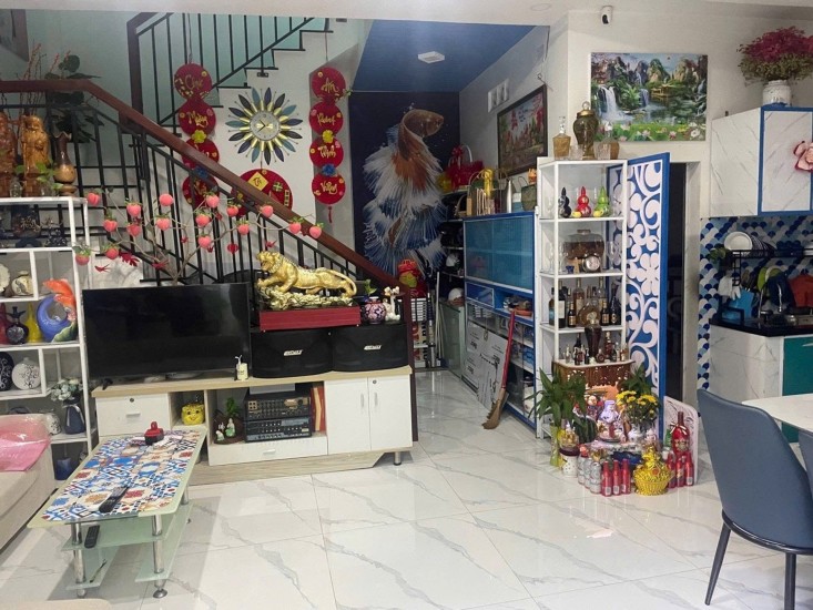 Nhà mới trung tâm hải châu 3 tầng 3 mê