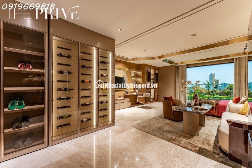 The Prive căn hộ hạng sang ba mặt giáp sông  trung tâm quận 2 chỉ 10% ký hợp đồng mua bán căn 1 phòng ngủ duy nhất
