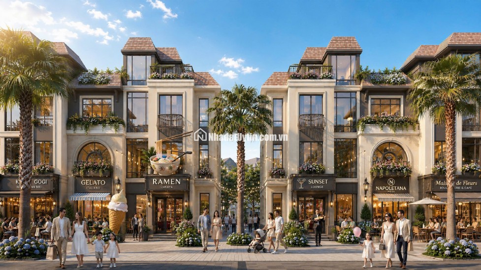 Mở bán nhà phố 2 mặt tiền trung tâm Mỹ Đình Grand Street