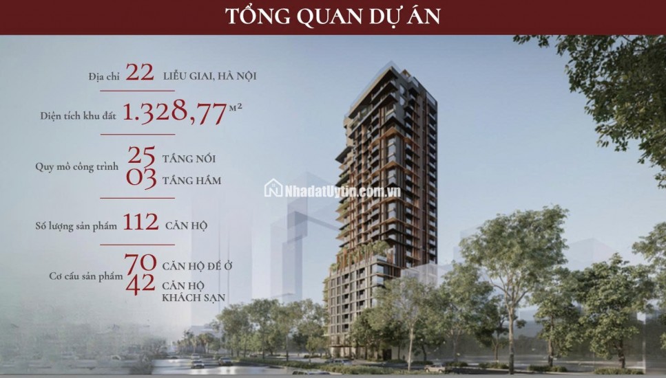 THE LEGATUS 22 LIỄU GIAI – CĂN HỘ CAO CẤP GIỮA VÙNG LÕI BA ĐÌNH