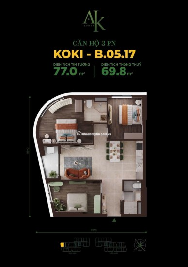 Cập nhật tiến độ A&K Tower đã lên tới tầng 12, đang giữ chỗ dợt mới: 1 tỷ 690/ căn (chưa trừ ưu đãi)