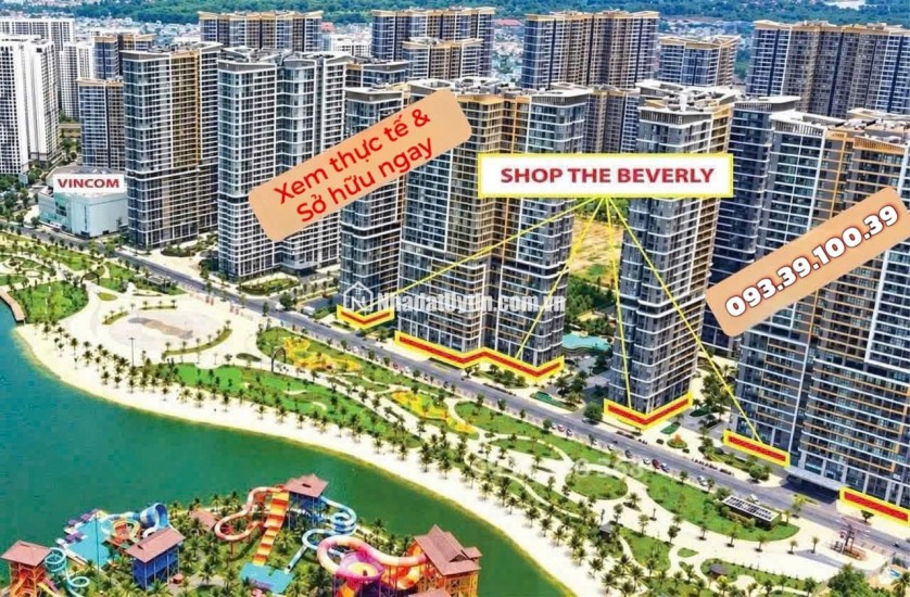 Shophouse Beverly- Vinhomes Quận 9- tài sản có sẵn- khai thác liền. Mở bán 10.10.2026.