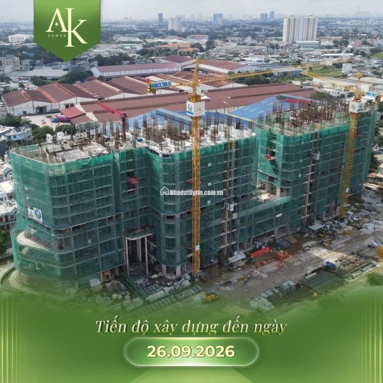 Cập nhật tiến độ A&K Tower đã lên tới tầng 12, đang giữ chỗ dợt mới: 1 tỷ 690/ căn (chưa trừ ưu đãi)