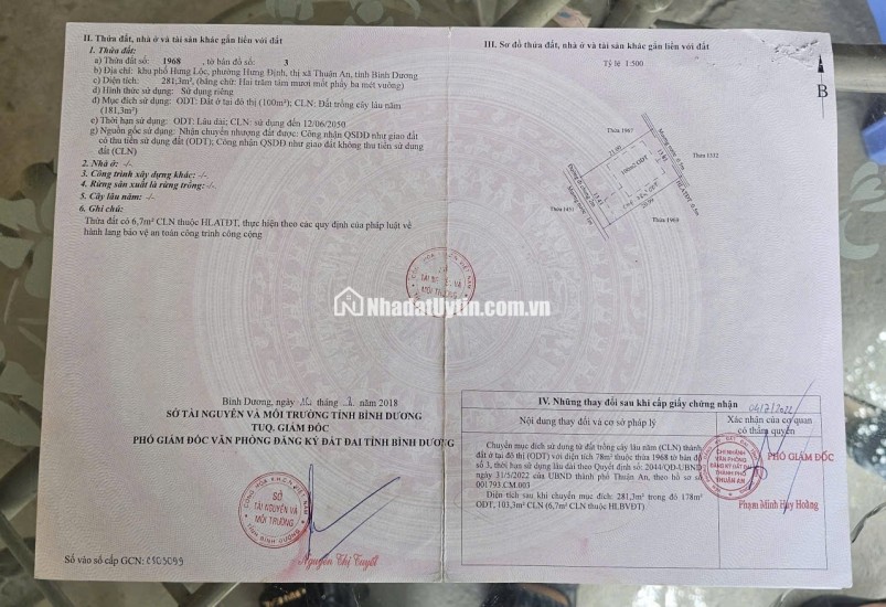 Chính chủ bán đất . tặng căn nhà cấp 4. đang cho thuê và có thu nhập ổn định. ngay tại Phường thuận an. TP.HỒ CHÍ MINH.